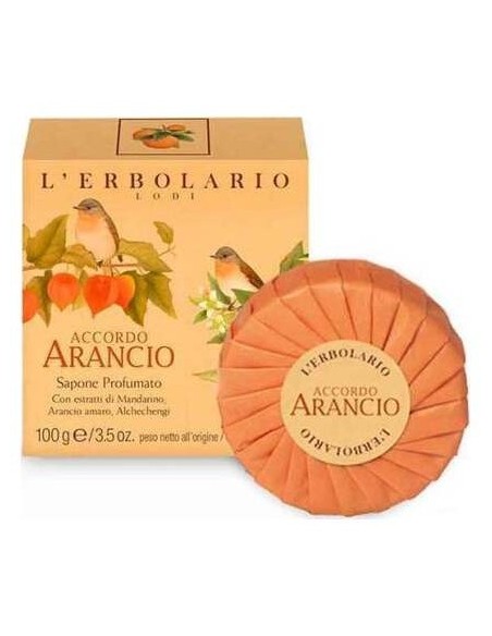 L'Erbolario Accordo Naranjo Perfumed Soap 100G