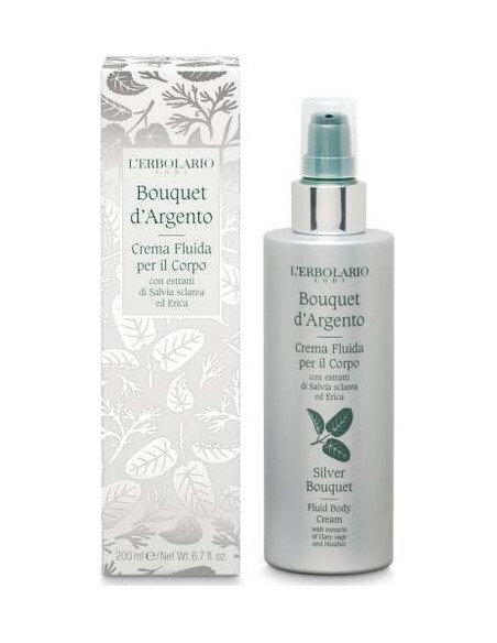 L'Erbolario Bouquet De Plata Crema Fluida Cuerpo 200Ml