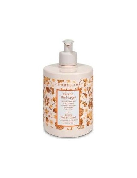L'Erbolario Bayas Flores Gel Detergente Cara Y Manos 500Ml