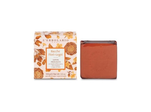 L'Erbolario Bayas Flores Jabon Perfumado 100G