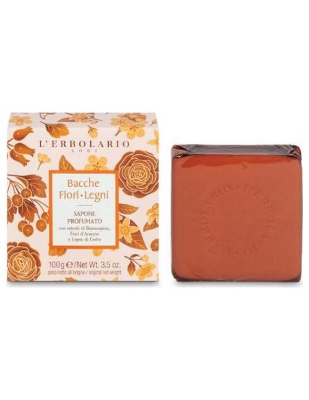 L'Erbolario Bayas Flores Jabon Perfumado 100G