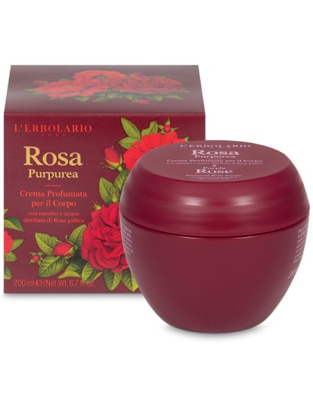 L'Erbolario Purple Rose Crema Corporal 200Ml