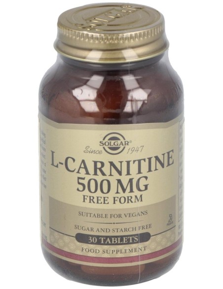L-Carnitina 500Mg. 30Comp.