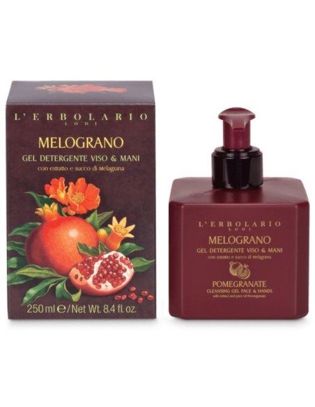 L'Erbolario Melograno Gel Detergente Cara Y Manos 250Ml