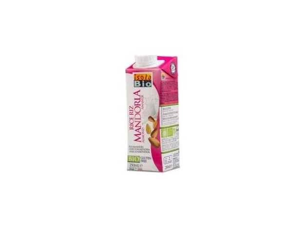 Bebida Vegetal De Arroz Con Almendra 250Ml. Bio Sg