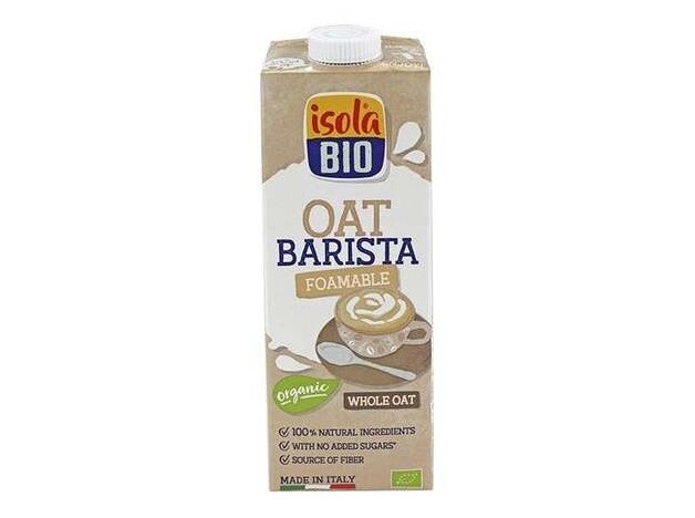 Bebida Vegetal De Avena Barista 1Lt 6Uds Bio Vegan