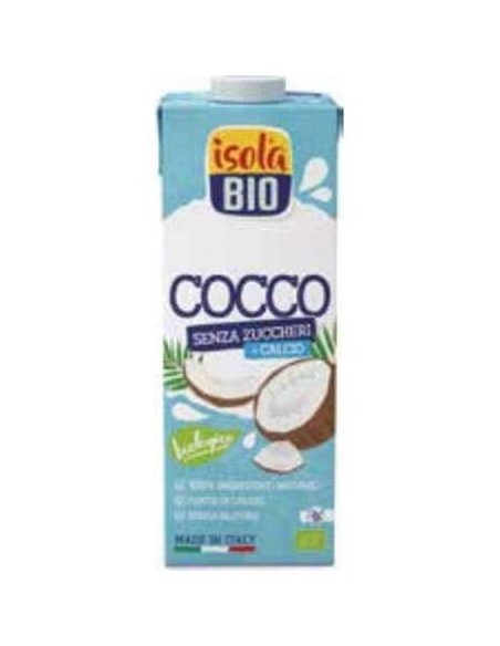 Isola Bio Bebida Veg Coco Calcio S/A S/G 1000Ml