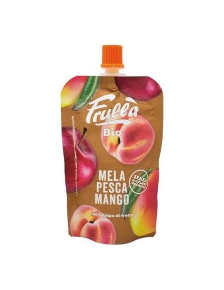Pure De Manzana Melocoton Y Mango 18 Uds X 100Gr. Bio
