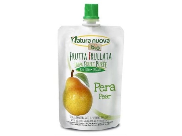 Natura Nuova Puré Pera Sin Azucar Bio Doypack 100G