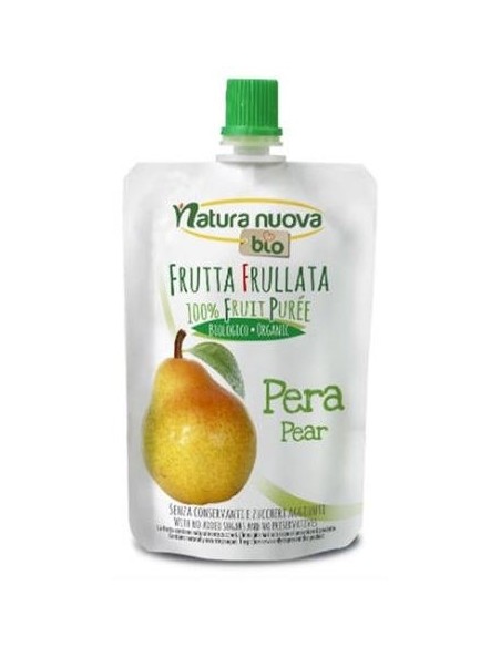 Natura Nuova Puré Pera Sin Azucar Bio Doypack 100G
