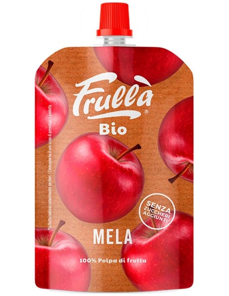 Natura Nuova Puré Manzana Sin Azucar Bio Doypack 100G