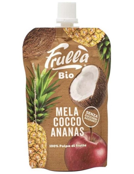 Pure De Manzana Coco Y Piña 100Gr. Bio