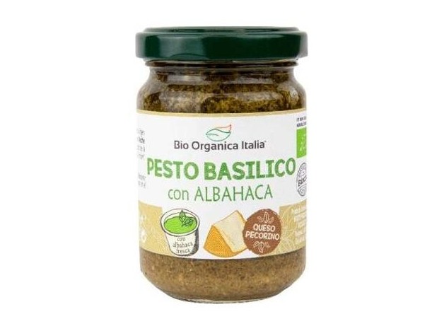 Bio Orgánica Italia Pesto De Albahaca Pecorino...