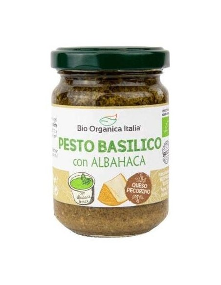 Bio Orgánica Italia Pesto De Albahaca Pecorino Bio 130G