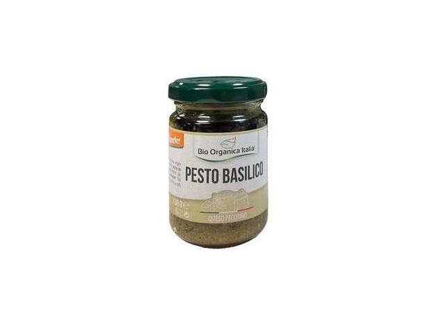 Bio Orgánica Italia Pesto De Albahaca Pecorino...