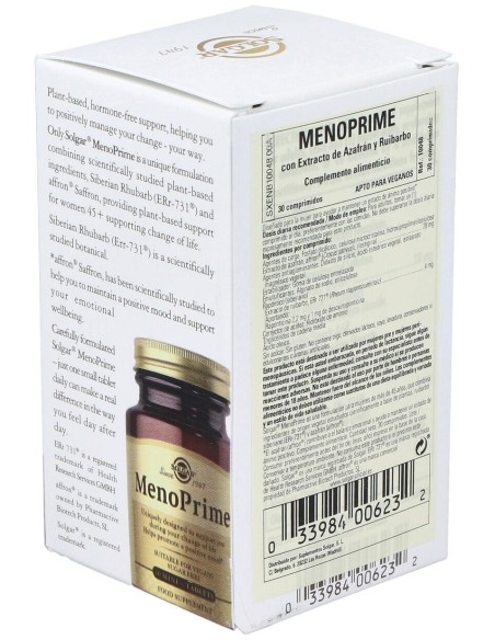 Solgar Menoprime 30Comp