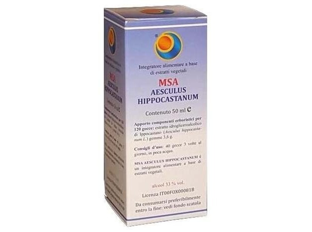 Msa Aesculus Hip. Yemas Castaño De Indias 50Ml.