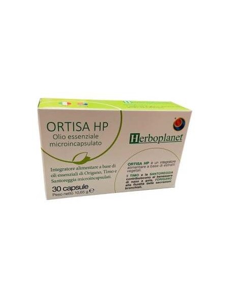 Herboplanet Ortisa Hp Aceite Esencial 30Caps