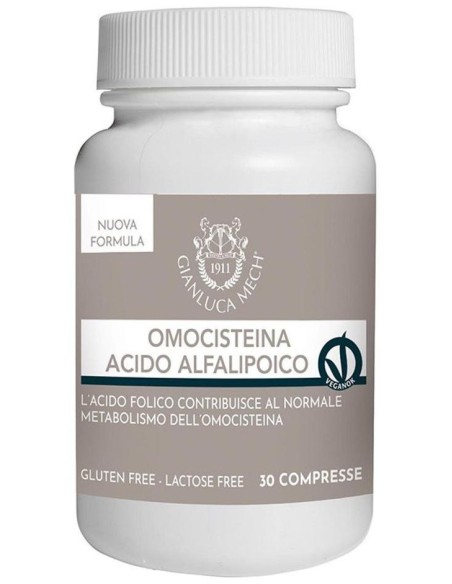 Gianluca Mech Omocisteina Ácido Alfalipoico 30Comp