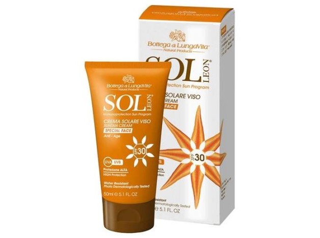 Bottega Di Lungavita Sol León Crema Cara Spf30...
