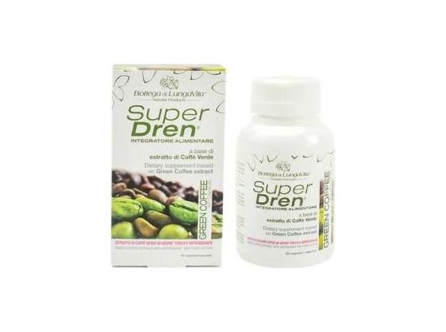 Bottega Di Lungavita Super Dren Cafe Verde 60Caps