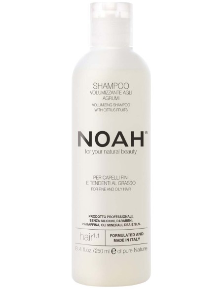 Noah Champú Voluminizador Con Cítricos Hair 1.1 250Ml
