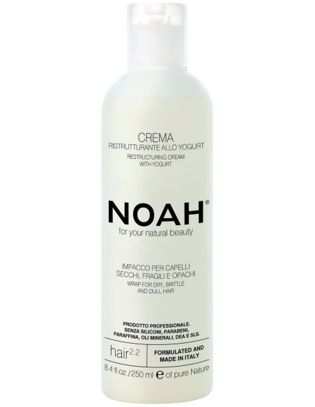 Noah Crema Reestructurante Con Yogur Hair 2.2 250Ml
