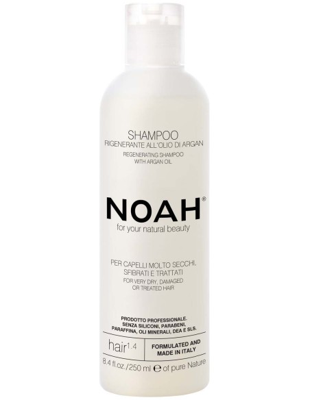 Noah Champú Regenerador Con Aceite De Argán Hair 1.4 250Ml