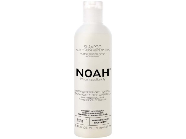 Noah Champú Con Pimienta Negra Y Menta Piperita...
