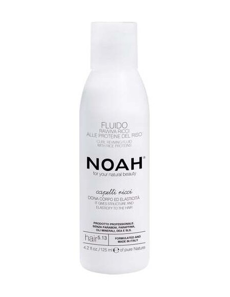Noah Fluido Reavivador De Rizos Con Proteínas De Arroz 125Ml