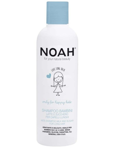 Noah Champú Infantil Leche Y Azúcar Cabello Largo 250Ml