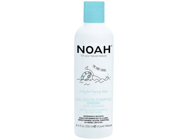 Noah Champú Y Gel De Ducha Infantil Leche Y...