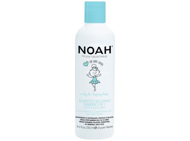 Noah Champú Y Acondicionador Infantil Leche Y...