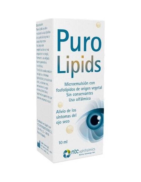 Puro Lipids 10Ml - Ntc Ophthalmics
