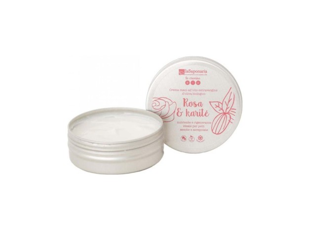 La Saponaria Crema De Manos Rosa Y Karite 60Ml