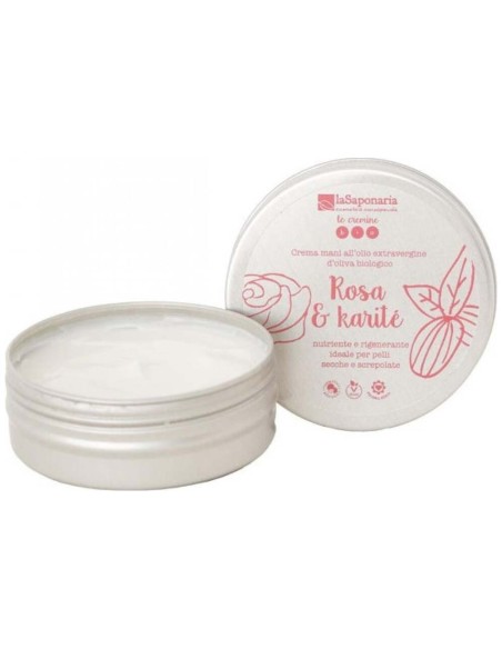 La Saponaria Crema De Manos Rosa Y Karite 60Ml