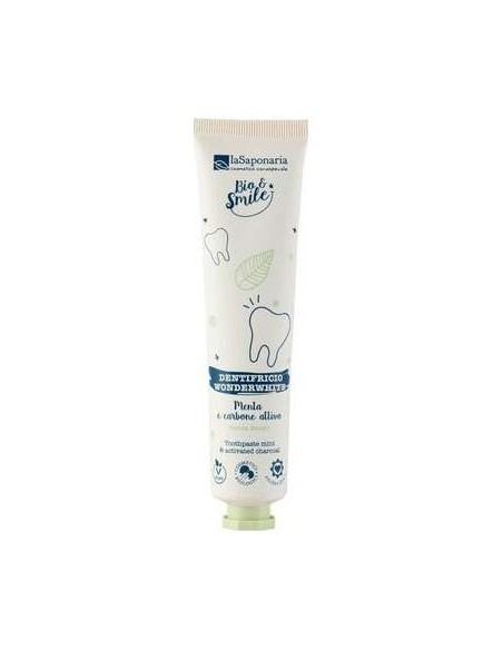 La Saponeria Artigiana Dentífrico Menta Y Carbón Bio 75Ml