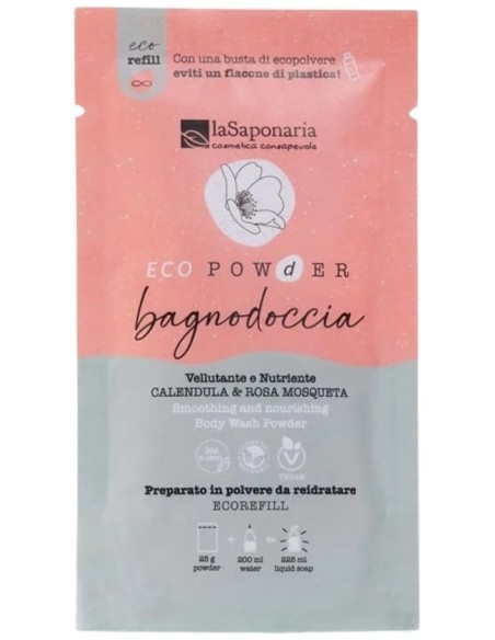 La Saponaria Gel De Ducha Calendula-Rosa Mosqueta Polvo 25G