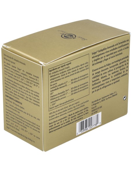 Solgar Acidophilus Plus Avanzado 120C