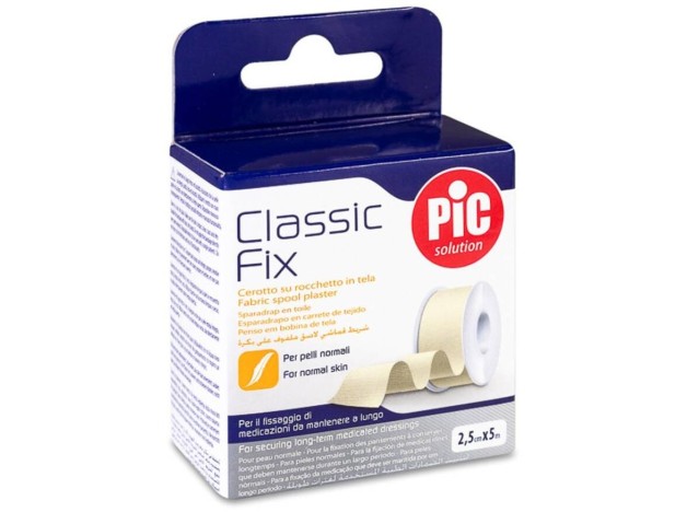 Pic Solution Classic Fix Color Blanco 2,5 Cm X 5 M