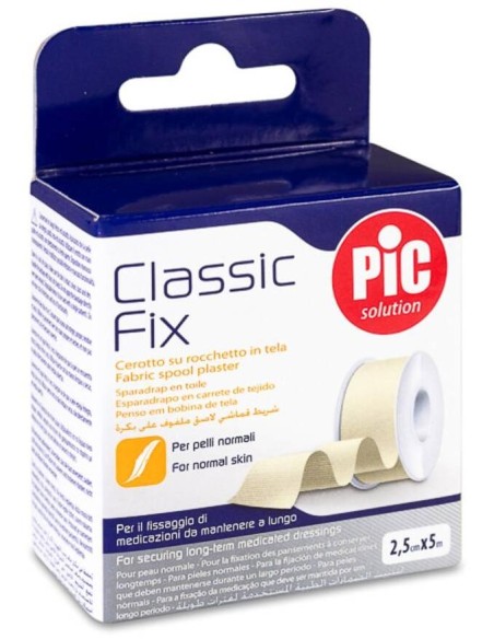 Pic Solution Classic Fix Color Blanco 2,5 Cm X 5 M