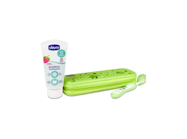 Chicco Set De Higiene Oral Verde, 1 Ud