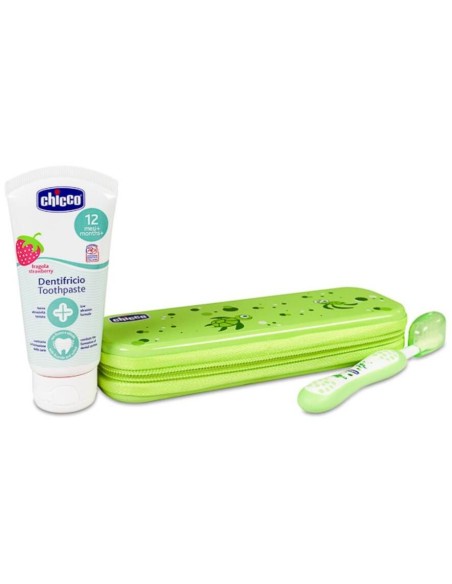 Chicco Set De Higiene Oral Verde, 1 Ud
