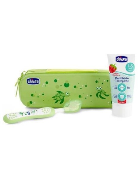 Chicco Set De Higiene Oral Verde, 1 Ud