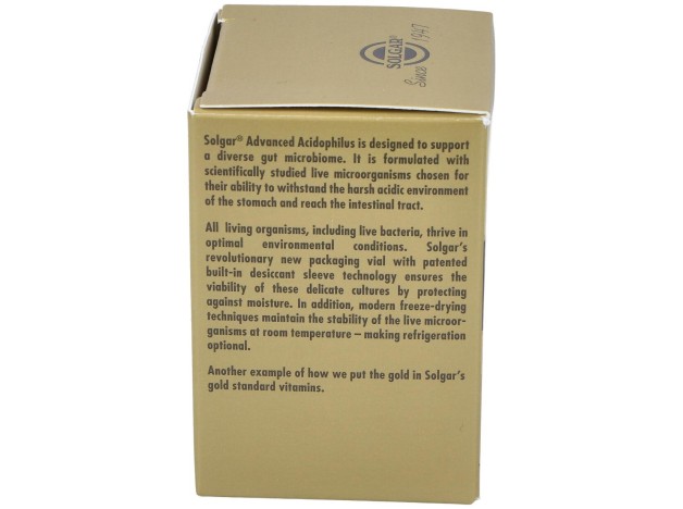 Solgar Acidophilus Avanzado 50Cap
