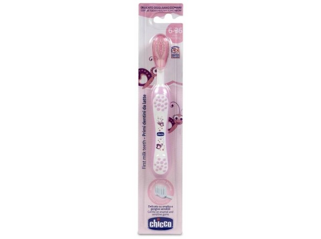 Chicco Cepillo De Dientes De Cerdas Suaves 6M+...