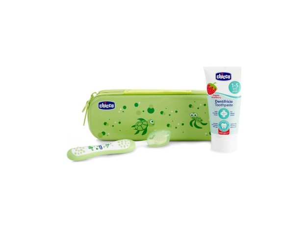Chicco Set De Higiene Oral Verde, 1 Ud