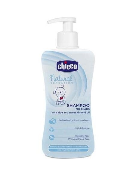 Chicco Natural Sensation Champú Sin Lágrimas, 300 Ml