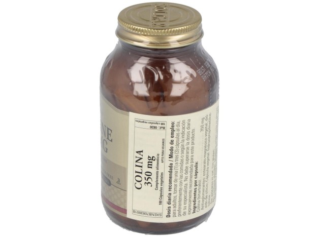Colina 350 Mg 100 Capsula Vegetales