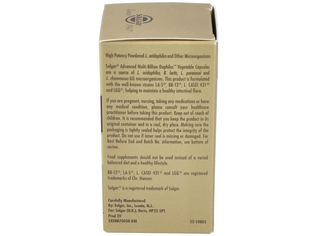 Multi Billion Dophilus Avanzado 60Vegicaps